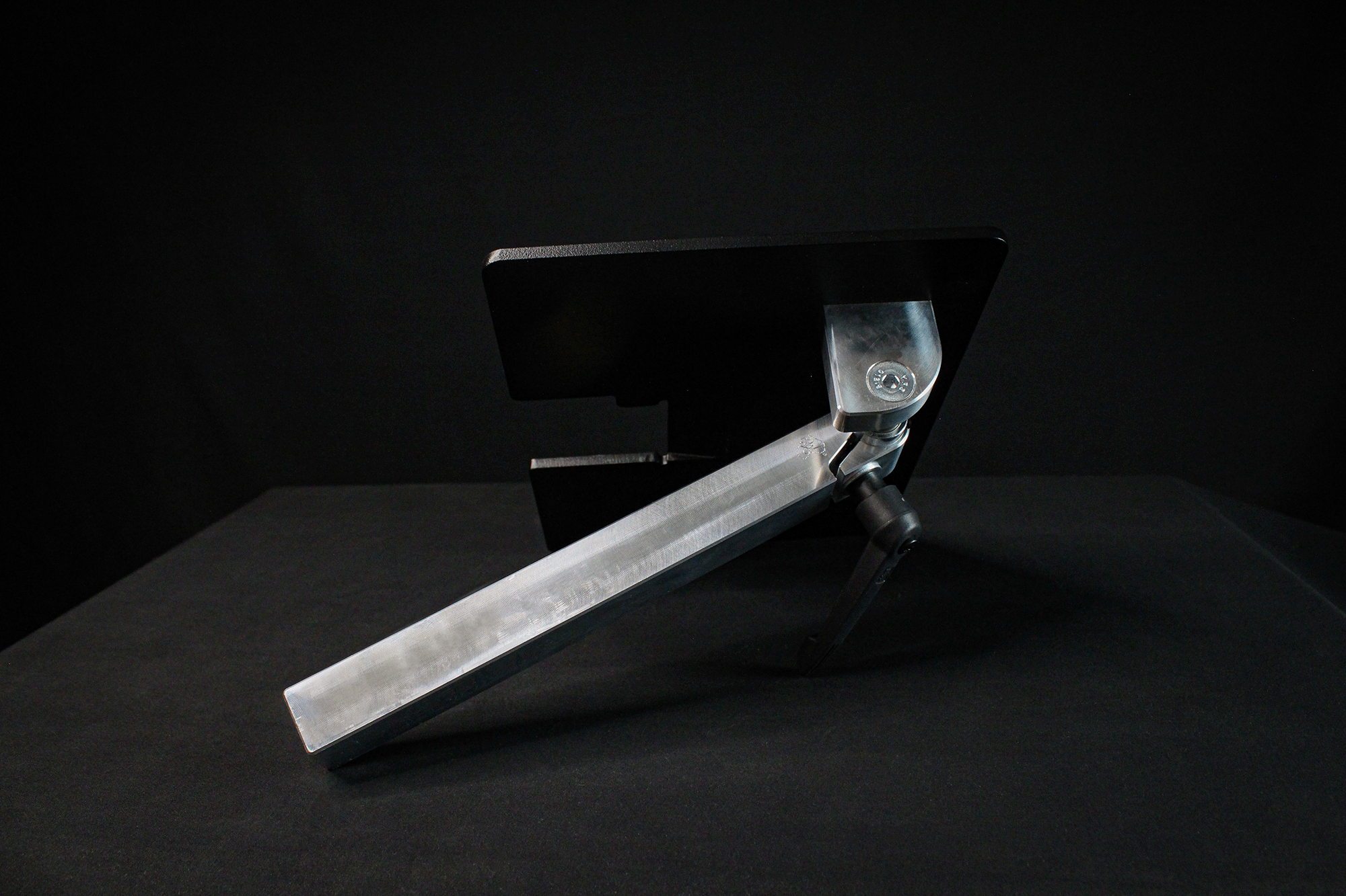 84 Engineering Angle Adjustable Bevel Rest for grinding knife bevels. To suit Shop Mate 48