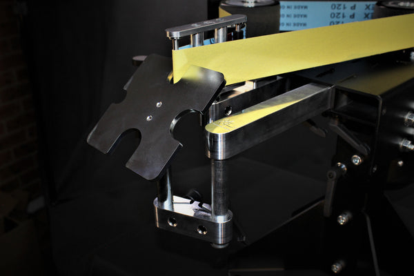 84 Engineering Small Wheel Pairs - 1/4" 6mm, 1/2" 13mm pair and 3/4" 19mm and 1" 25mm small contact wheel pairs. To suit Shop mate 48" Belt Grinder linisher belt sander and Shop Master 72" belt grinder linisher belt sander for knife making, grinsing hollows, pipe notching etc.