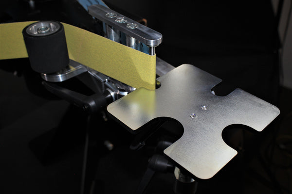 84 Engineering Small Wheel Pairs - 1/4" 6mm, 1/2" 13mm pair and 3/4" 19mm and 1" 25mm small contact wheel pairs. To suit Shop mate 48" Belt Grinder linisher belt sander and Shop Master 72" belt grinder linisher belt sander for knife making, grinsing hollows, pipe notching etc.