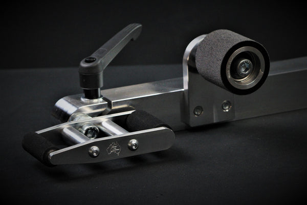 84 Engineering Small Wheel Pairs - 1/4" 6mm, 1/2" 13mm pair and 3/4" 19mm and 1" 25mm small contact wheel pairs. To suit Shop mate 48" Belt Grinder linisher belt sander and Shop Master 72" belt grinder linisher belt sander for knife making, grinsing hollows, pipe notching etc.