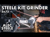 Shop Master 72" belt grinder linisher belt sander 2hp 1.5kw variable speed with VFD Australian made great for knife makers, workshops, fabrication, hobbyists etc.