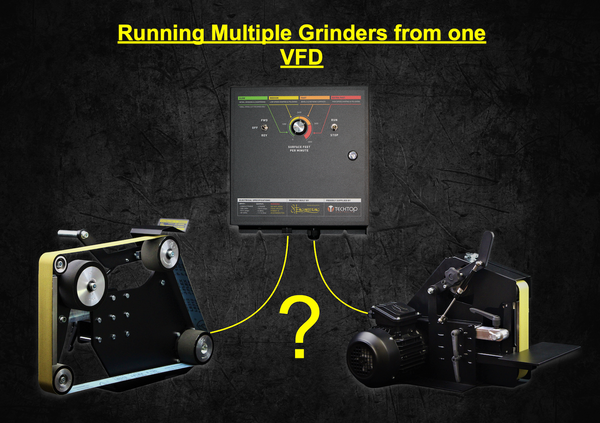 84 Engineering blog post Can I run Multiple belt grinders finishers from one VFD?