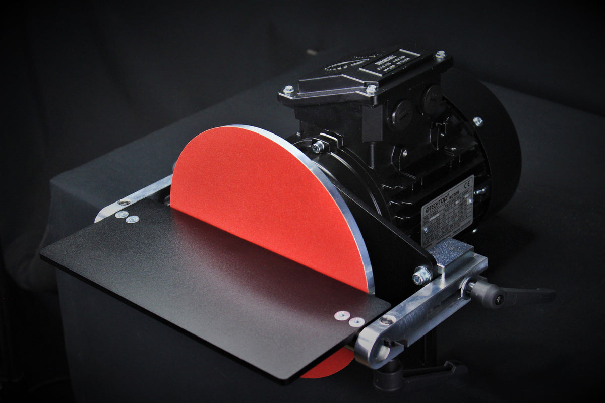 Variable Speed 1hp Disc Grinder with Adjustable Rest Australian Made